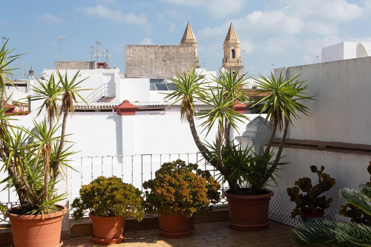 Ferienwohnung La Terraza Del Drago Cádiz Exterior foto