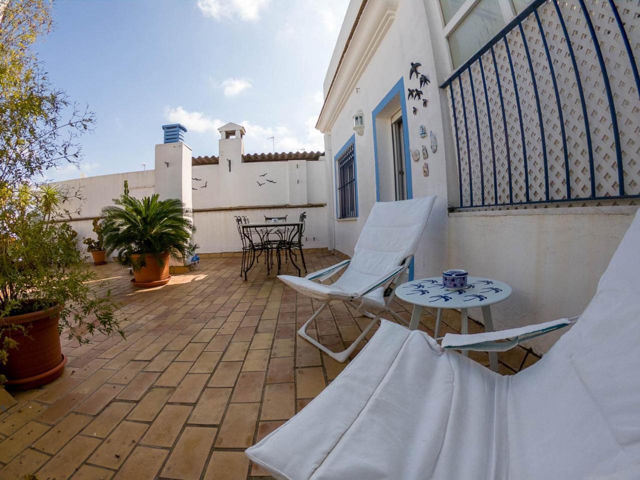 Ferienwohnung La Terraza Del Drago Cádiz Exterior foto